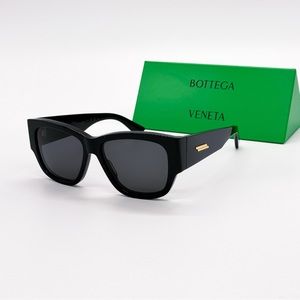NEW BOTTEGA VENETA BV1026S 001 BLACK UNISEX SUNGLASSES BOTTEGA VENETA